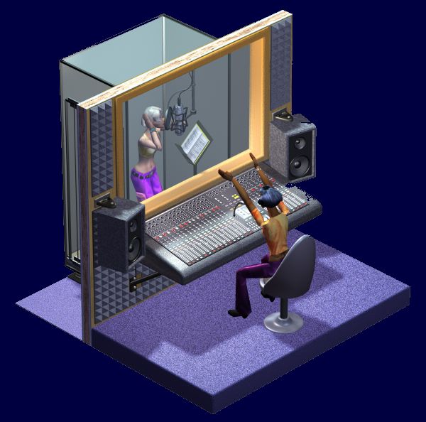 Recording studio object
