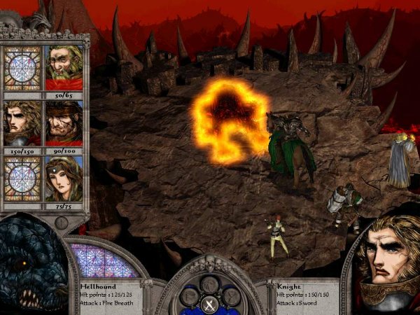 Cerebus flames