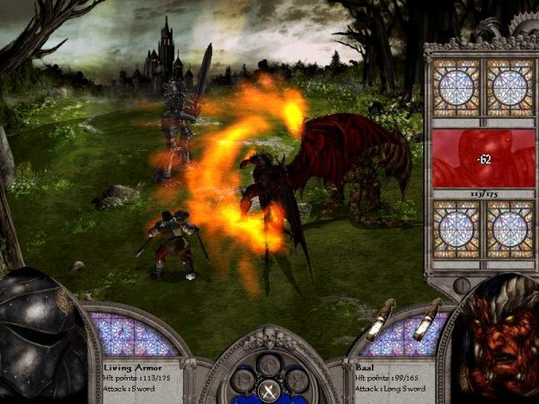 Flame strike