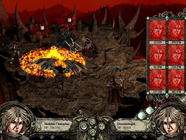 Flaming spell