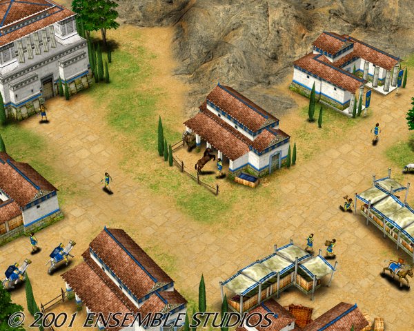 Village center