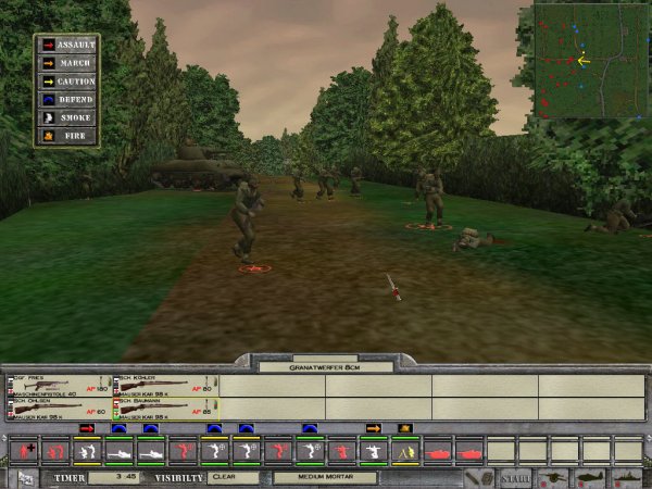 Allied advance