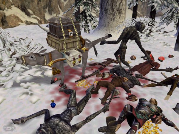 Bloody aftermath