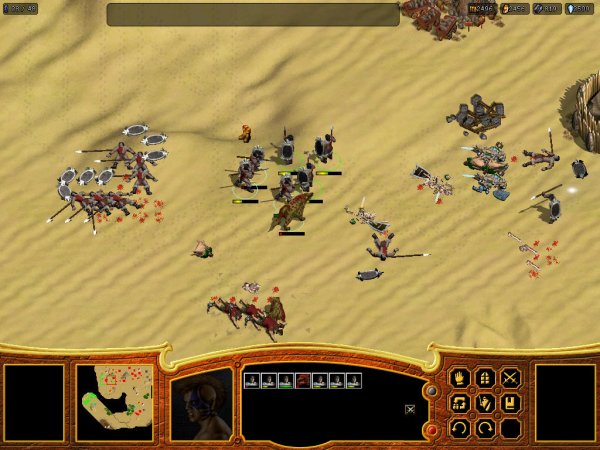 Bloody skirmish