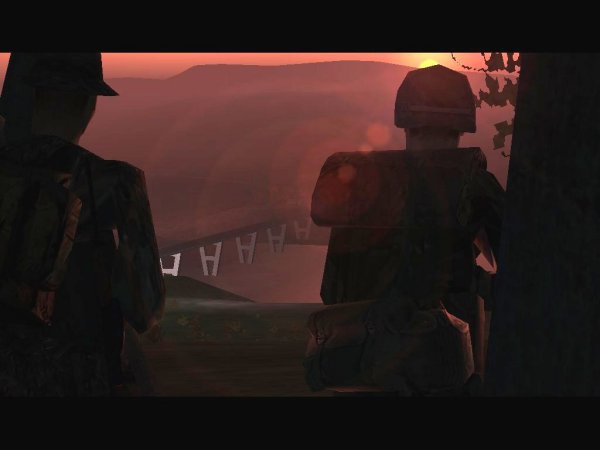 Dusk in the valley