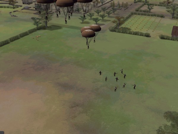 Paratroop drop