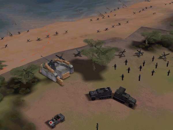 More beach defenses