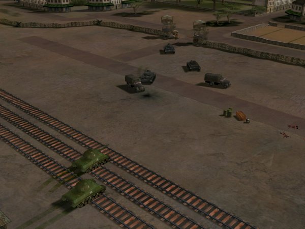 Crossing the tracks