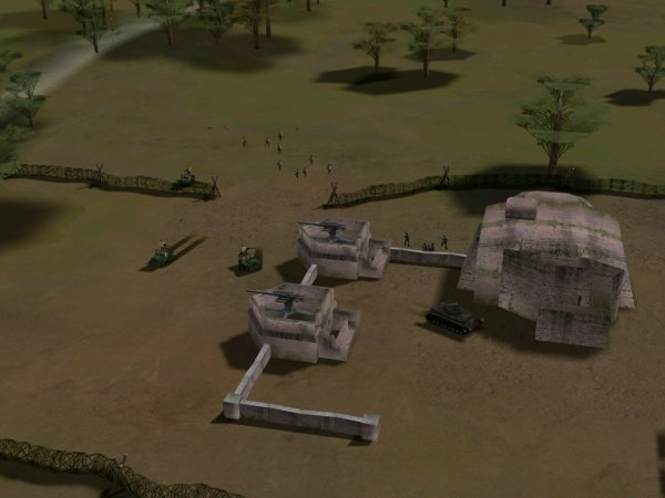 Defensive position