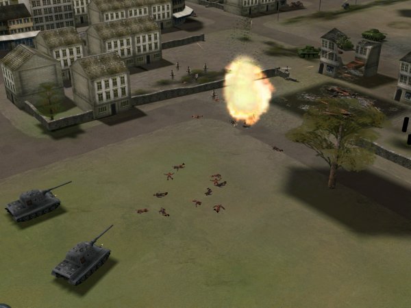 Tanks on rampage