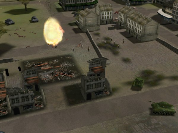 Tank duel