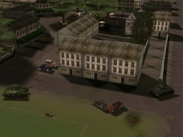 Moving through town