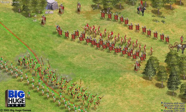 Ancient face-off