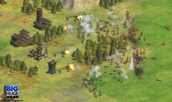 Battle in the woods