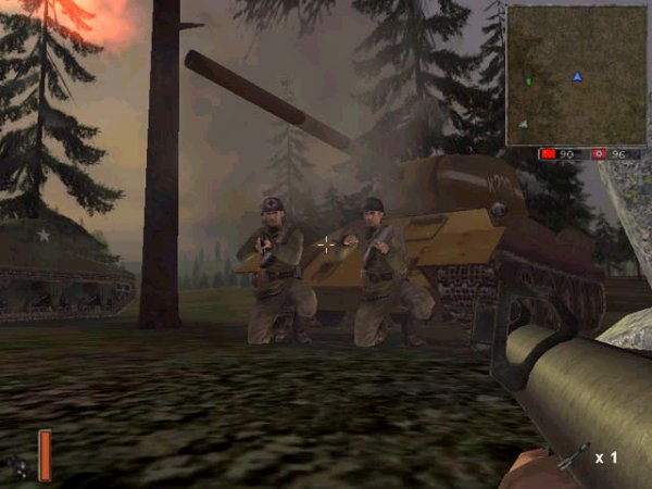 American advance