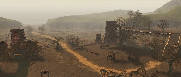 Destroyed fortress