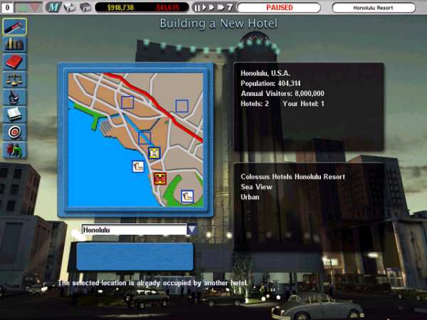 Choosing a location