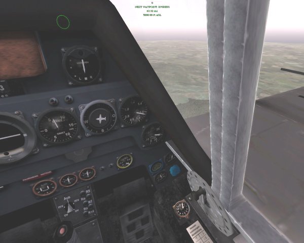 Pilot's eye view