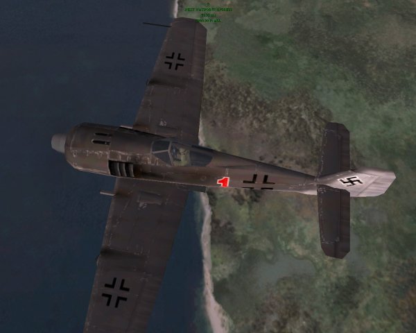 Fw-190 from above