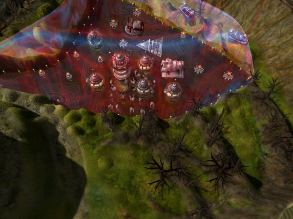 Developed cluster