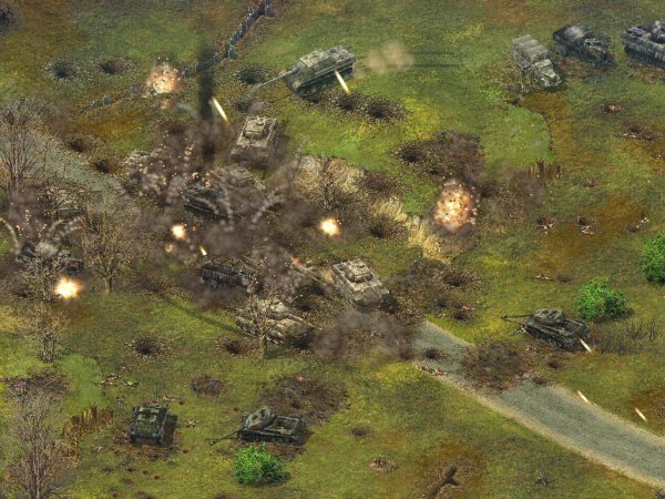 Tank battle
