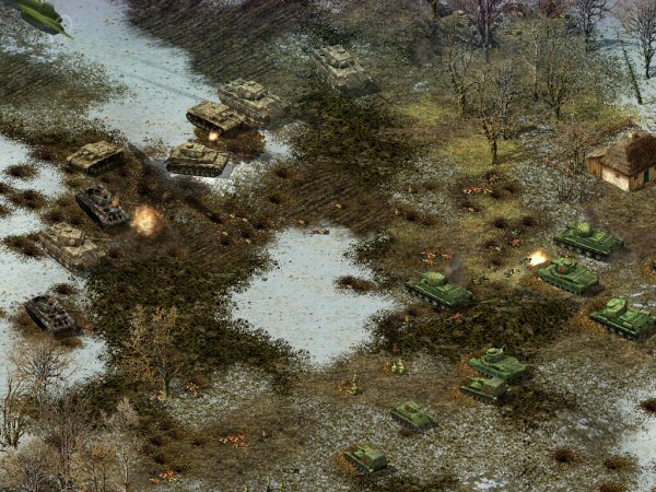 Tanks face off
