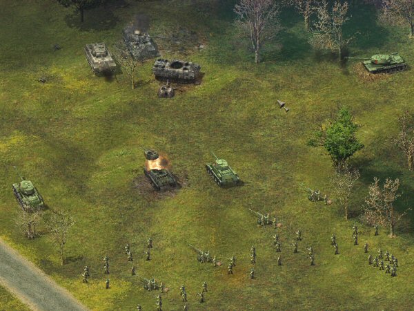 Tank hit