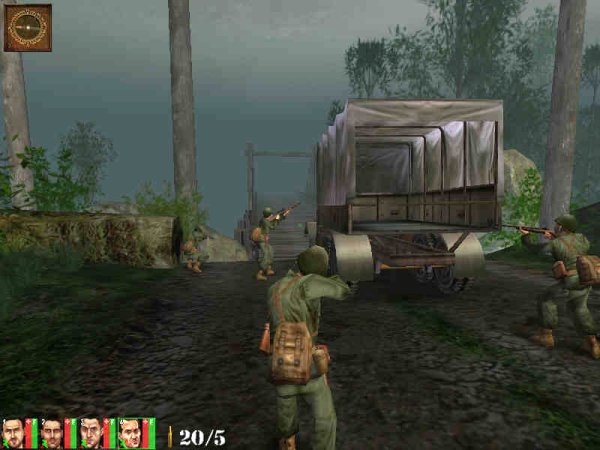 Truck in the jungle