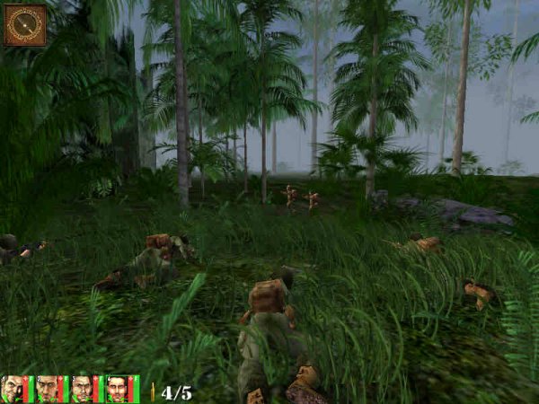 Thick jungle