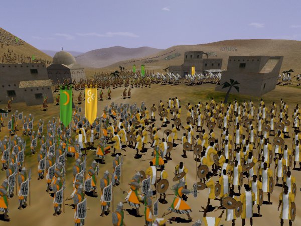 Knights in battle