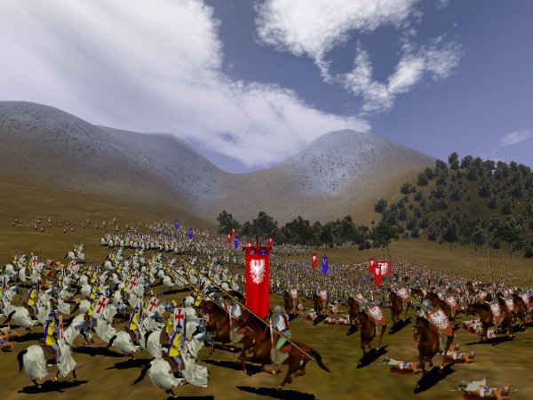 Cavalry clash