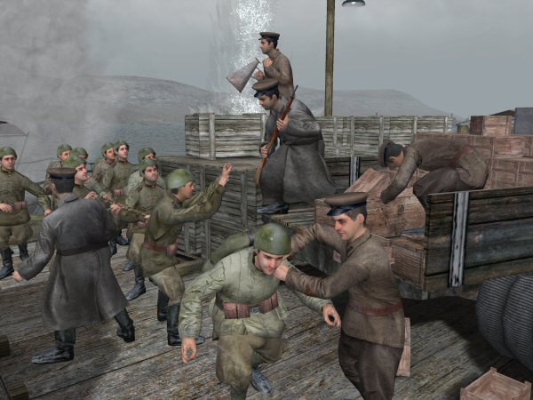 Two men, one rifle