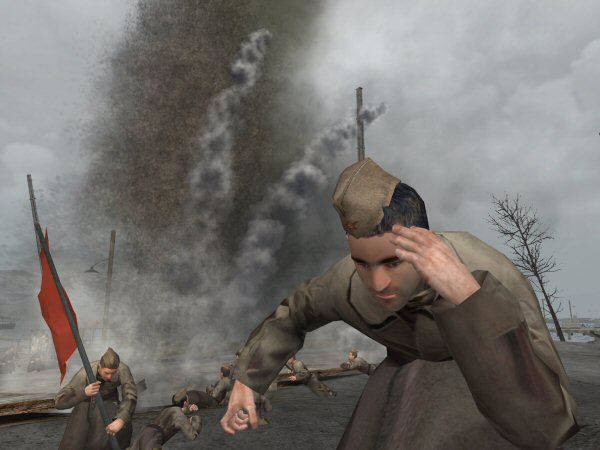 Under heavy fire