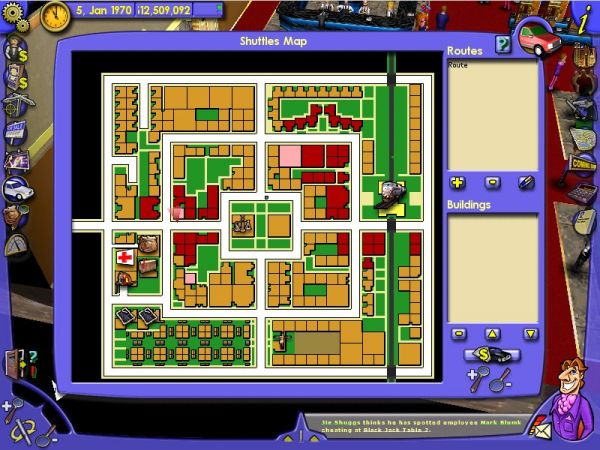 Map screen