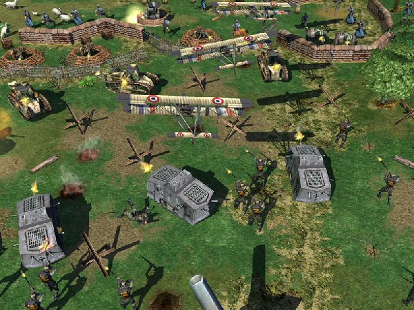 Trench assault