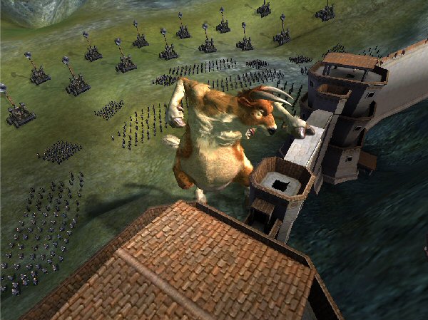 Siege cow