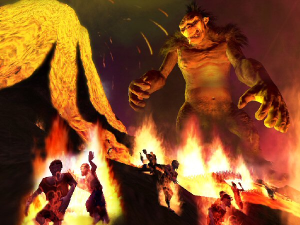 Volcano spell