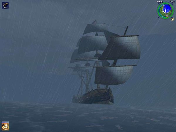 Stormy seas