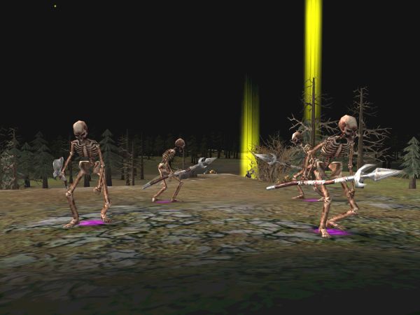 Skeleton ambush