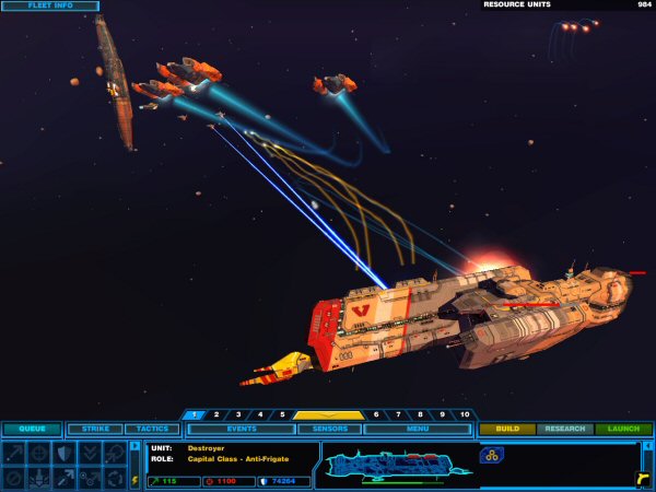 Missile launch