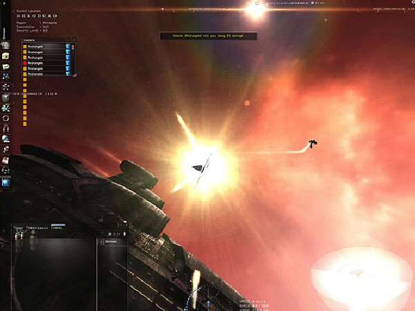 Into the sun