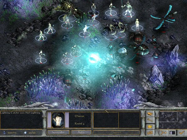 Cavern battle