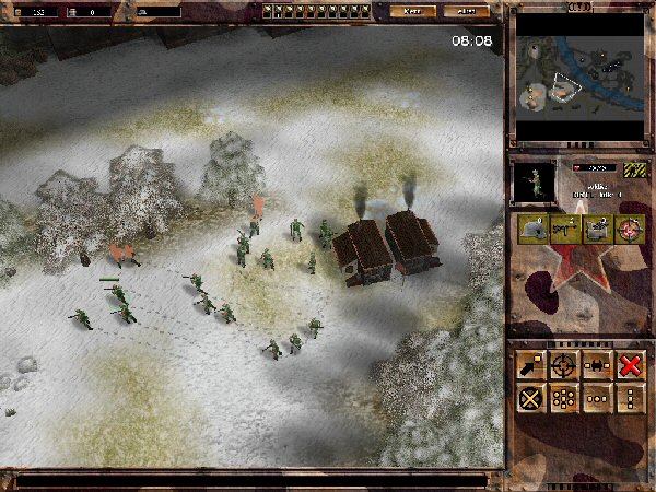 Winter village
