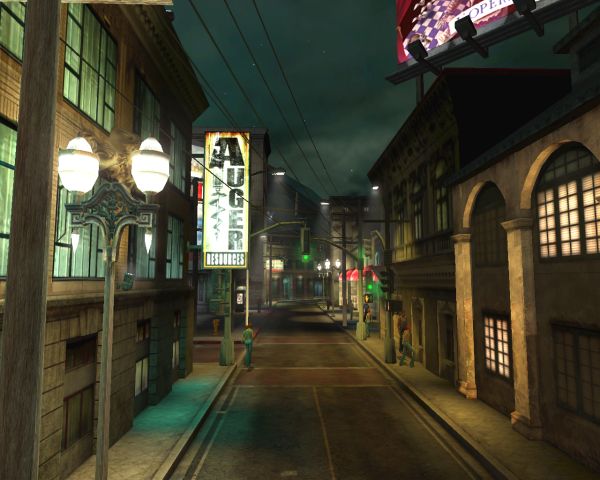 Street at night
