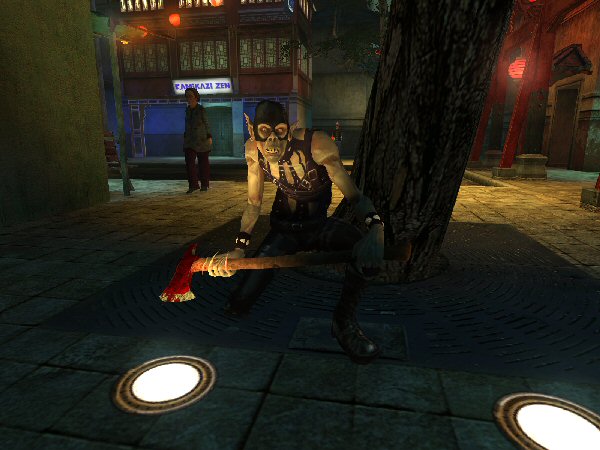 Dark axeman