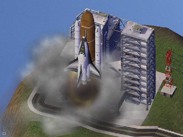 Shuttle launch