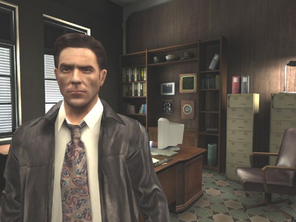 Max back at the office