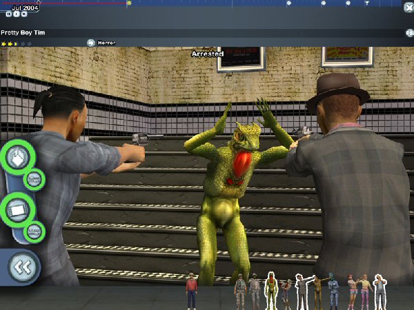 Monster arrest