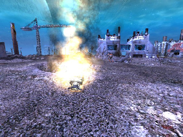 Enemy on fire