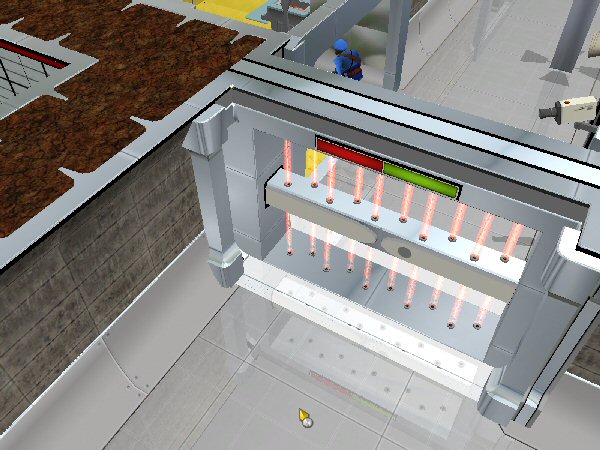 Laser gate